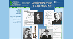 Desktop Screenshot of esf-ape-inv.eu